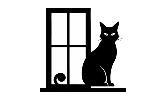 Black Cat Sitting by a Window: A Designer's Review