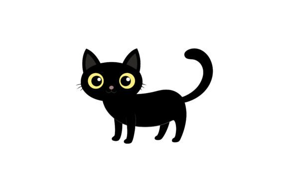 Cartoon Style Cat with Exaggerated Eyes Review