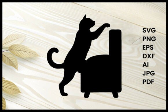 Cat Scratching Furniture Silhouette: A Designer's Review