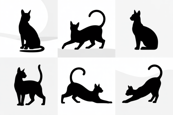 Cat Silhouettes Set Review for Real Embroidery