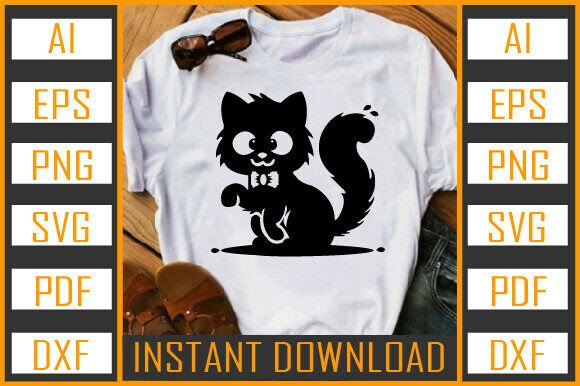 Cat Vector Silhouette 25 Embroidery Review