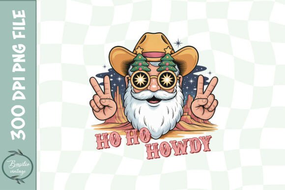Cowboy Cat Christmas Cheer Xmas PNG Review