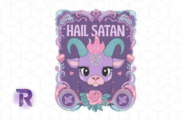 Cute Occult Kitten Baphomet PNG Review
