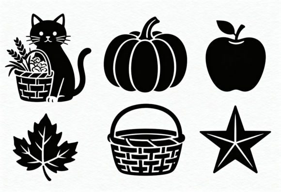 Fall Harvest Cat Pumpkin Apple Leaf Review