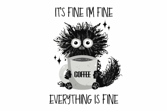 Funny Coffee Cat: A Designer's Review for Real Embroidery Projects