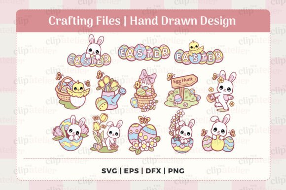 Happy Easter SVG Clipart Bundle Review
