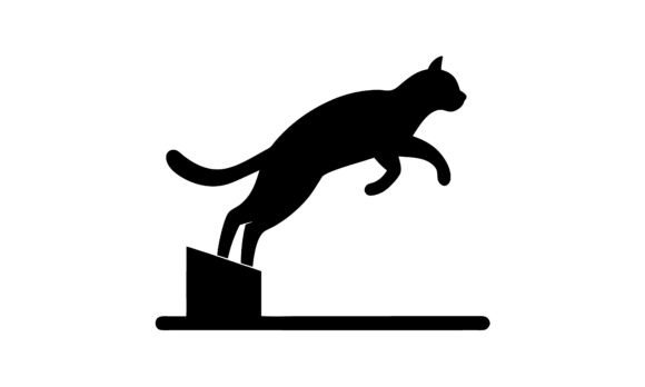 Jumping Cat Silhouette Vector: A Designer's Real-World Review