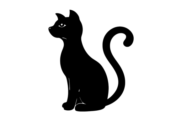 Minimalist Cat Silhouette Illustration Review