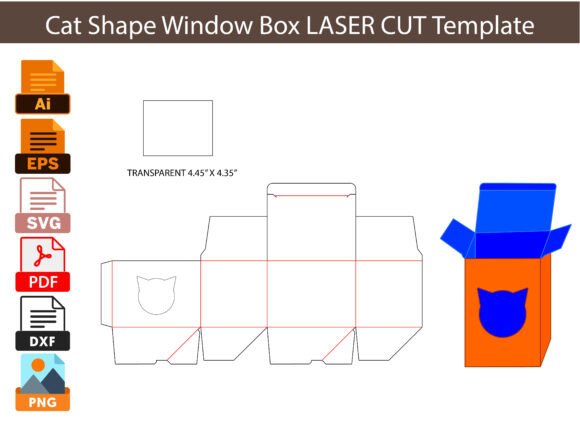 Professional Cat Shape LASER CUT Box Review