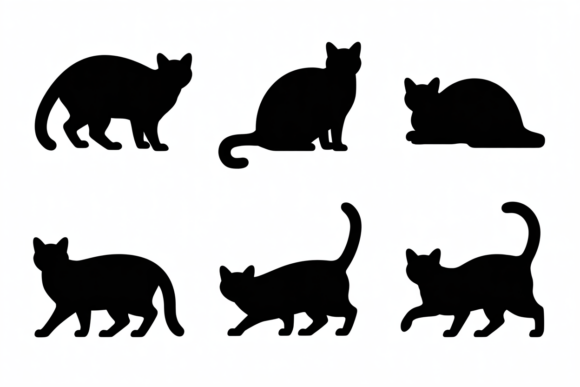 Silhouette of Cat Poses: A Designer's Real-World Embroidery Review